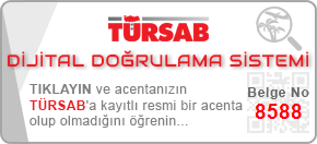 TÜRSAB Dijital Doğrulama Sistemi Belge No 8588